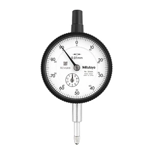 Mitutoyo Dial Indicator Lug Back 10mm Range / 0.01mm Graduation 2046A - Picture 1 of 6