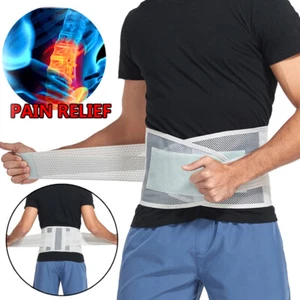 Abdominal Binder Hernia Belt Waist Compression Umbilical Bandage Back Support TH - Picture 1 of 21