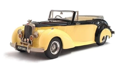 Top Marques 1/43 Scale HE4 - 1954 Alvis TC 21/100 Grey Lady Open - Yellow/Black - Bild 1 von 4