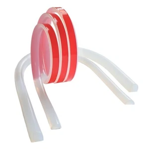 Silikon Schwallschutz selbstklebend  Weich Dichtung Glasdusche 5mm - 10mm - Bild 1 von 13
