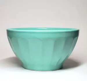 Seafoam Verde Menta Anthropologie Galleta Latte Bowl 7" XL Portugal TAMAÑO RARO - Imagen 1 de 11