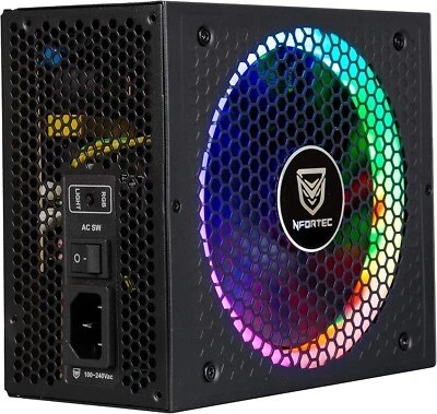 Nfortec Sagitta Fuente de alimentación 80 Plus Gold 850w Full Modular RGB - Imagen 1 de 2