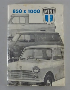 Instrucciones Servicio Británica Leyland Austin Mini 850/1000 De 1973 De Alemán - Imagen 1 de 1