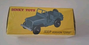 1 Jeep WILLYS Civile DINKY ATLAS réf 24 M  1/43 en boite Neuve Non Ouverte  - Photo 1/5