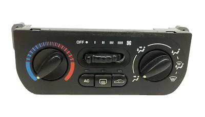 00-02 Saturn SC1 SC2 SL1 SL2 Montaje en tablero HVAC AC Calentador Control 21031429 Foto 1 de 4