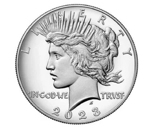 2023 Silver Peace Dollar From Philadelphia Mint US Mint Original Packaging - Picture 1 of 5