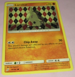 Pokemon LARVITAR 79/181 - Team Up - Rev Holo - Picture 1 of 2