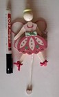 hampelmann holz Fee Elfe Rosa Glitzer Vintage Deko England Deko Cottage Baby