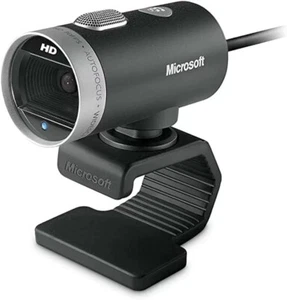 Microsoft LifeCam Cinema HD, Webcam with built-in noise cancelling Microphone - Afbeelding 1 van 4