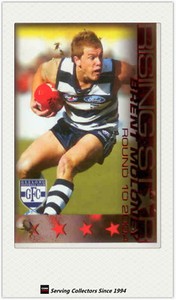 2005 Herald Sun AFL Trading Cards Risingstar Nominee RSN10 B. Moloney