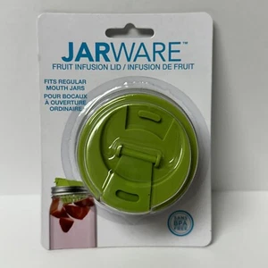 Fruit Infusion Lid for Regular Mouth Mason Jars, Green - Picture 1 of 3