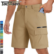 Men's Tactical Hiking Shorts Quick Dry Cargo Combat Summer Outdoor Casual Pants
