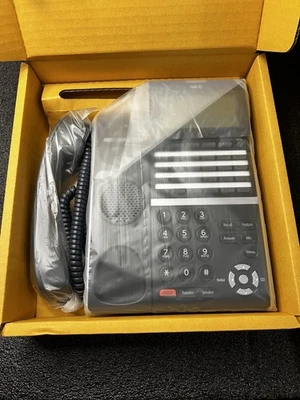 Nec ITZ-24D-3 DT800 Series IP Phone BE113797 660004 Black *New In original box* - Image 1 of 3