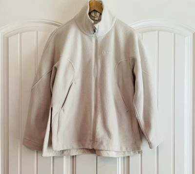 Lululemon Looped Terry Fleece Full Zip Ivory Sweater Jacket Women's Size 4 - Image 1 of 4