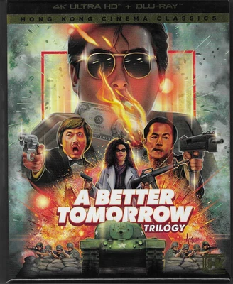 A BETTER TOMORROW TRILOGY 4K UHD ONLY (NO Blu Ray) John Woo, Chow Yun-Fat Shout! - Image 1 of 4