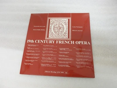Various  19TH CENTURY FRENCH OPERA - SAGA 7004 LP Record - Image 1 of 3