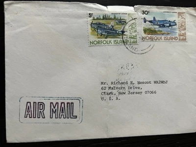 Cubierta de Islas Norfolk años 80 a EE. UU. Foto 1 de 3