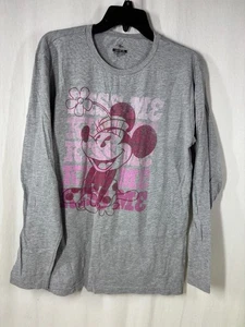 Disney Ladies XL Kiss Me Minnie LongSleeve - Picture 1 of 4