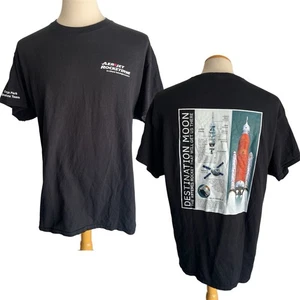 AEROJET ROCKETDYNE Destination Moon Canoga Park CA Operations Team T-Shirt Sz XL - Picture 1 of 6