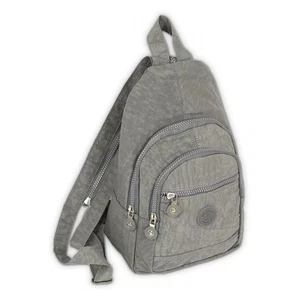 grau Damenrucksack Nylon Bag Street 21x13x35 ORJ200K - Bild 1 von 6