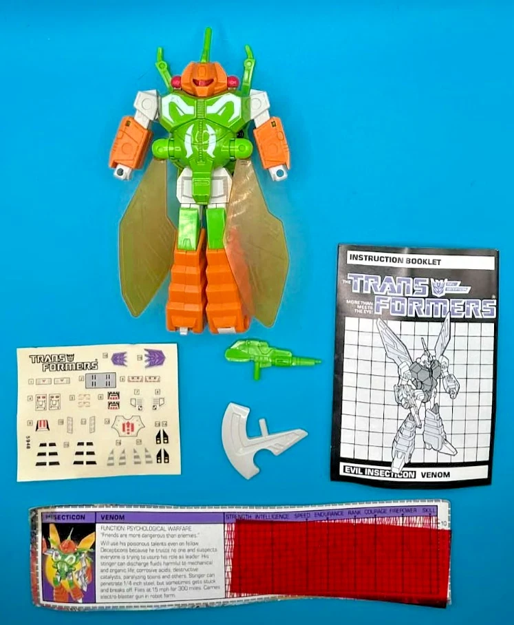 Venom 1985 100 % completo con transformadores Tech Spec G1 sin usar alta calidad Foto 1 de 4