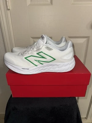 New Balance Hombres Fresh Foam 680 V8 Zapatos para Correr Blanco/Gris Talla 10 Nuevos Foto 1 de 4