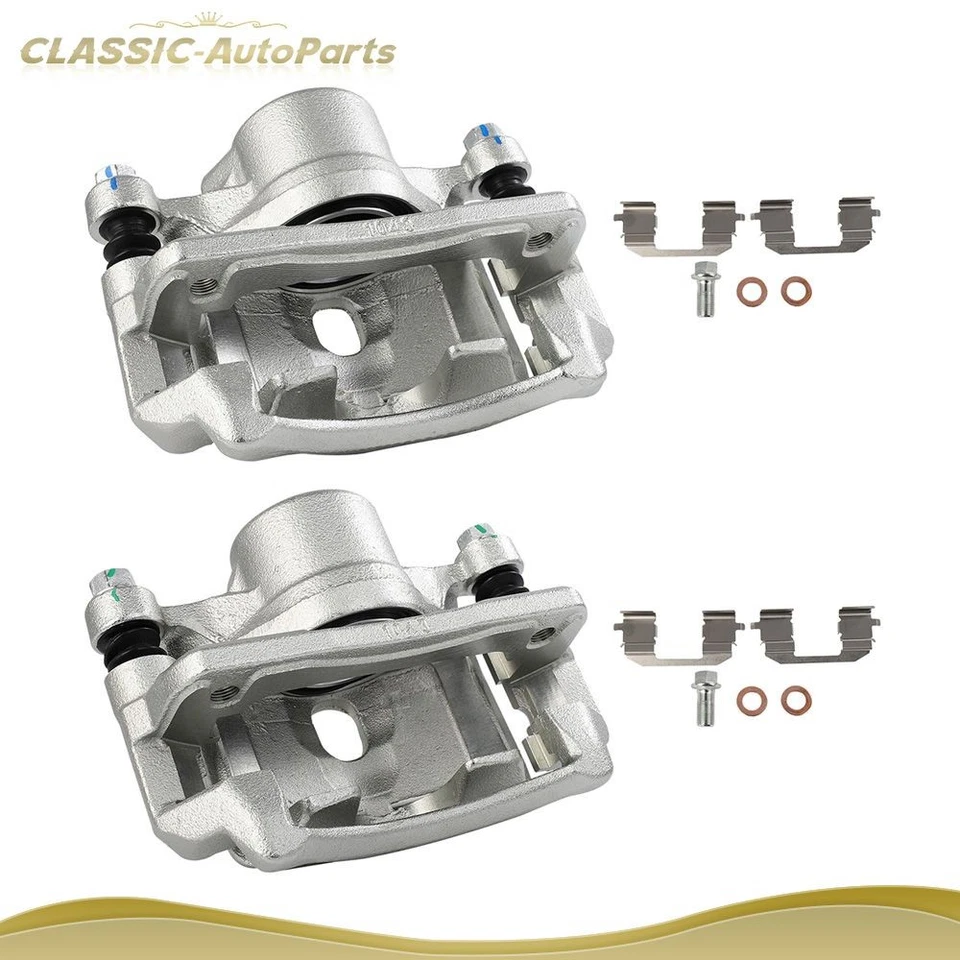 Par de pinzas de freno delanteras con soporte para Honda Accord 1998-2002 de 2,3 L Foto 1 de 1