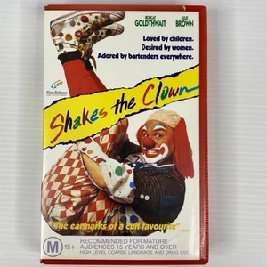 Shakes The Clown VHS Big Box Ex-Alquiler Probado y Funcionando Rastreo Franqueo - Imagen 1 de 4