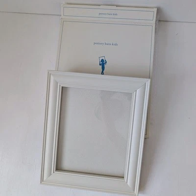 Marco de exhibición de arte Pottery Barn Kids cuadro blanco 8,5"x11" apertura NUEVO 2010 Foto 1 de 4