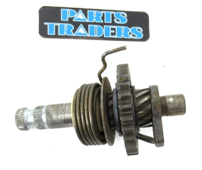 Conjunto de eje y engranaje genuino Yamaha DT125/DT175/IT125/MX175/YZ100 Foto 1 de 2