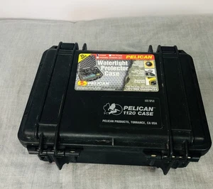 Pelican 1120 Case  (Black) Preowned - Picture 1 of 13