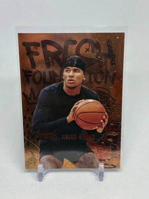 2021 Skybox Metal Universe Champions Jalen Green RC #FF1 Copper Parallel Insert - Image 1 of 2