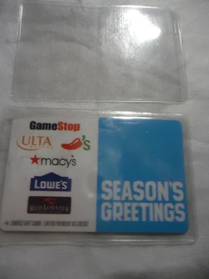 5 - Funda protectora de plástico transparente para tarjeta de crédito con identificación #20 Foto 1 de 4