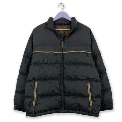 Doudoune Nike Vintage Noire 1999 Avec Zip - Taille 178 Homme - Photo 1/4