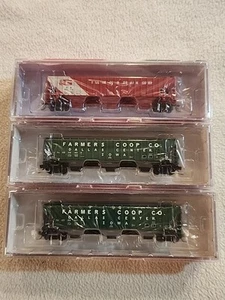 Lot of 3 Series / Set InterMountain Cylinder Hopper N Scale Farmers Co-op 65378 - Picture 1 of 6
