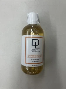 Danyelli Laurette Sleek Solution Volumizing Shampoo Unruly Hair 8oz Sulfate Free - Picture 1 of 2
