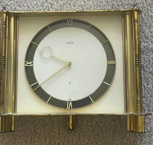 Vintage Jaeger LeCoultre Swiss 8 Day Table Desk Clock Art Deco - Picture 1 of 13