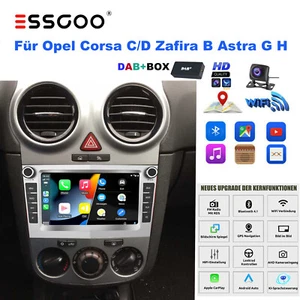DAB+ Android 13 Autoradio Für Opel Zafira B Corsa C D Astra G H Vivaro Vectra C - Bild 1 von 15