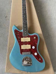 Hot Sale Green Electric Guitar Alder Body, Red Pearl Pickguard, Vintage Tuners - Picture 1 of 12