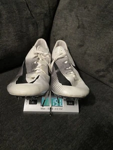 Nike Zoom Ja Fly 3 Track & Field Spikes Size 15 White Black Grey 865633-102 - Picture 1 of 7