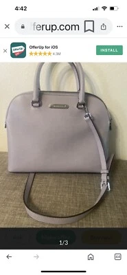 Michael Kors Lavender Saffiano Leather Handbag/Satchel - Изображение 1 из 4