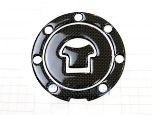 Real Carbon Fiber For CBR 600RR/900RR/ CBR1000RR VFR800 Fuel Tank Cover 3D Decal - Picture 1 of 5