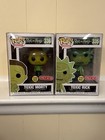 FUNKO Pop Rick & Morty Toxic Rick & Morty 335 & 336 GITD TARGET EXCLUSIVE MINT!