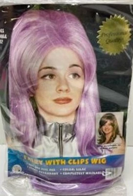 MICHELE'S Womens Lilac WIG Franco COSTUME Unisex One Size - Image 1 of 3