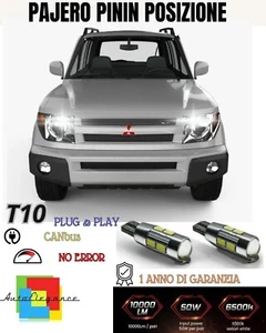 Par Luces Ubicación 10 LED Para Mitsubishi Pajero Pinin T10 W5W Canbus 6000K - Imagen 1 de 2