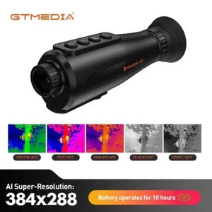 GTGUARD Handheld Thermal Monocular Multi-Purpose AI 384x288 12um 15mm 50Hz WiFi - Picture 1 of 24
