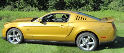 Persianas de ventilación de cuarto de montaje empotrado SHR Sunset Gold GQ para Mustang 10-14 Foto 1 de 4