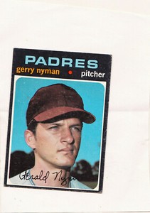 1971 Topps #656 Gerry Nyman ex+-nm