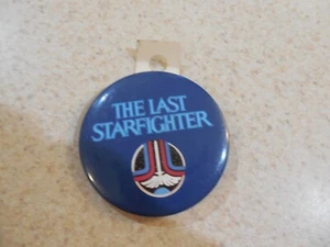 The Last Starfighter 2 1984 1/4" botón trasero promoción de película vintage - Imagen 1 de 5