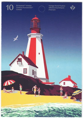 2022 Canada SC# BK 790 - Vintage Travel Posters -Canadas Beauty-booklet-M-NH - Image 1 of 3